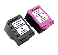 HP 67XXL INK / INKJET Cartridge Set Black Tricolor Extra high Yield
