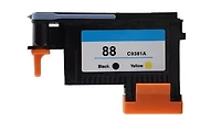 HP C9381A (88) Black Yellow Printhead