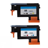 HP C9381A / C9382A (88) Black Cyan Magenta Yellow Printhead Combo