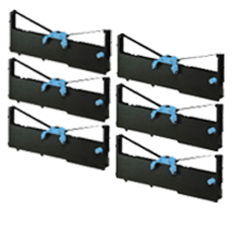 Lexmark / IBM 1040888 Ribbons 6-PACK Black