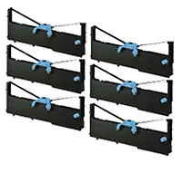 Lexmark / IBM 1040888 Ribbons 6-PACK Black