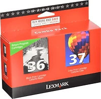 ~Brand New Original Lexmark IBM 18C2130 / 18C2160 (36 / 37) Set INK / INKJET Cartridge