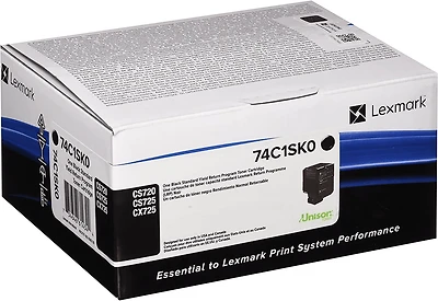~Brand New Original Lexmark IBM 74C1SK0 Black Laser Toner Cartridge