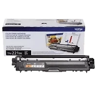 Brand New Original Brother TN-221BK Laser Toner Cartridge - Black