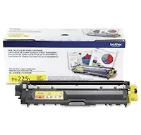 Brand New Original Brother TN-225Y Laser Toner Cartridge - High Yield - Yellow