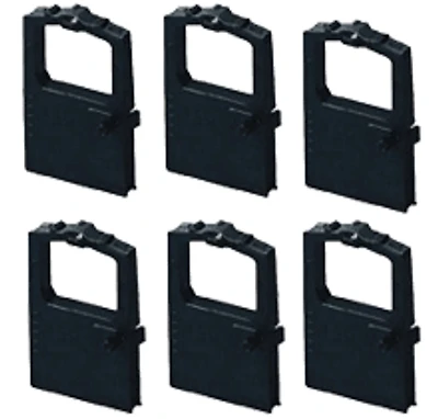 OKIDATA 42377801 Black Ribbon (6-Pack)