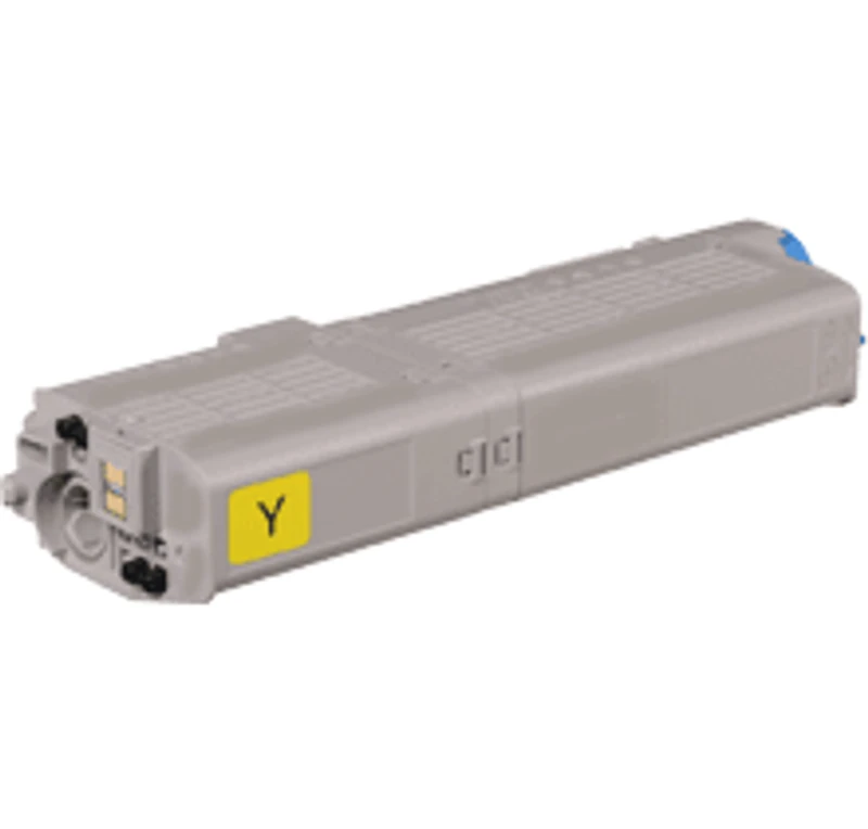 OKIDATA 46490601 Laser Toner Cartridge Yellow