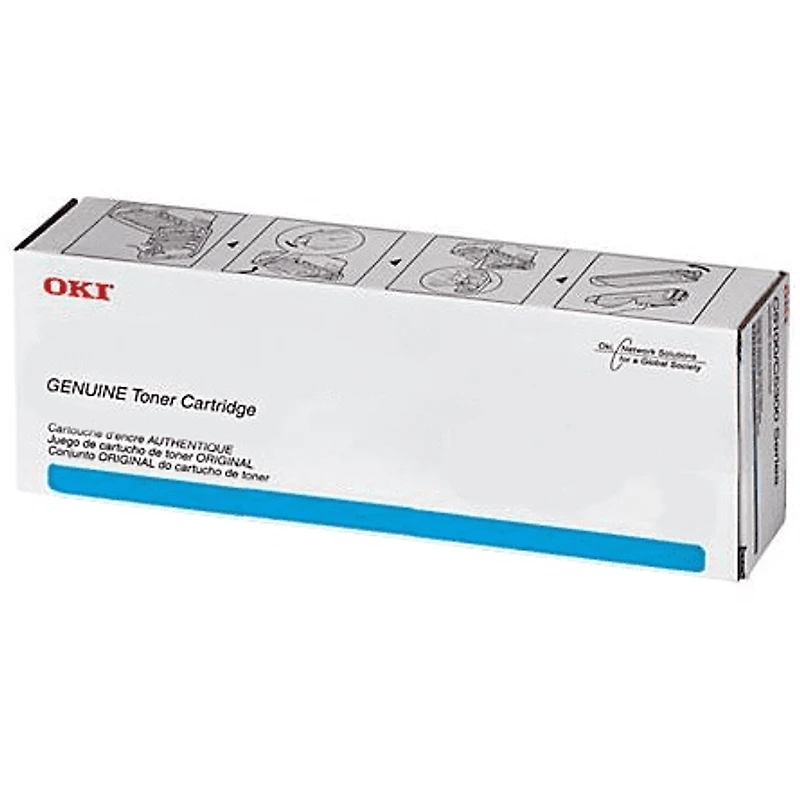 ~Brand New Original Okidata 45643507 Cyan Laser Toner Cartridge