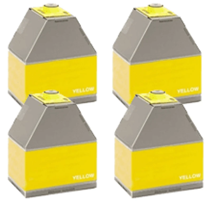 RICOH 888232 Laser Toner Cartridge Yellow 4 Per Box