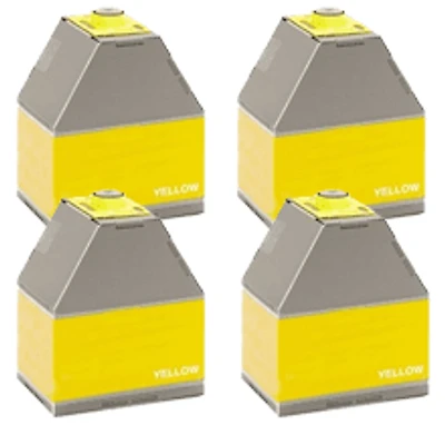RICOH 888232 Laser Toner Cartridge Yellow 4 Per Box