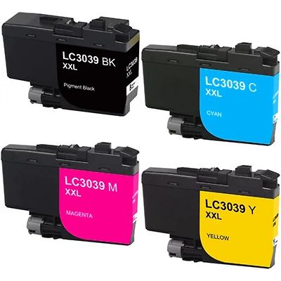 Brother LC-3039 Set Ink / Inkjet Cartridge Ultra High Yield – Black Cyan Yellow Magenta
