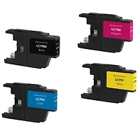 Brother LC- Set Ink / Inkjet Cartridge Extra High Yield – Black Cyan Yellow Magenta