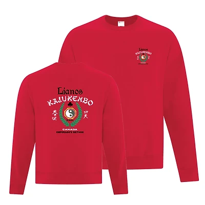 ATCF2400 Crewneck Sweatshirt (Embroidered) - Red