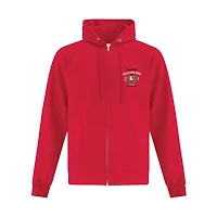 ATCFY2600 Youth Zip-Up Hoodie (Embroidered) – Red