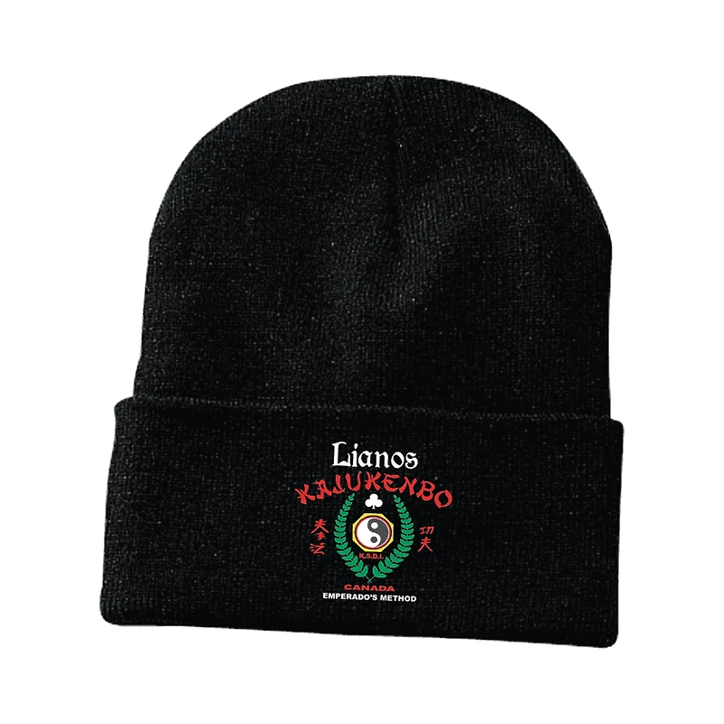 Embroidered Toque - Black
