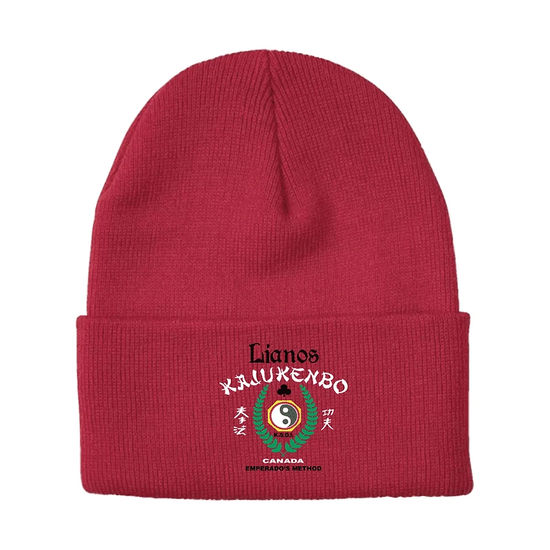 Embroidered Toque - Red