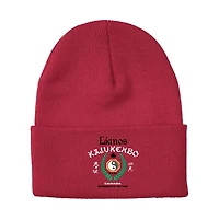 Embroidered Toque - Red