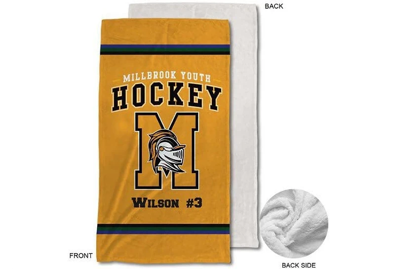 Team Blankets - Mink Flannel Fleece