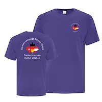 German Language School ATC1000 Unisex TShirt (Purple)