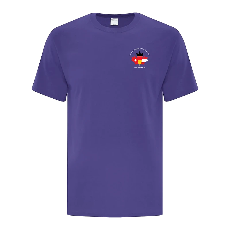 German Language School ATC1000 Unisex TShirt (Purple)