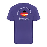 German Language School ATC1000 Unisex TShirt (Purple)