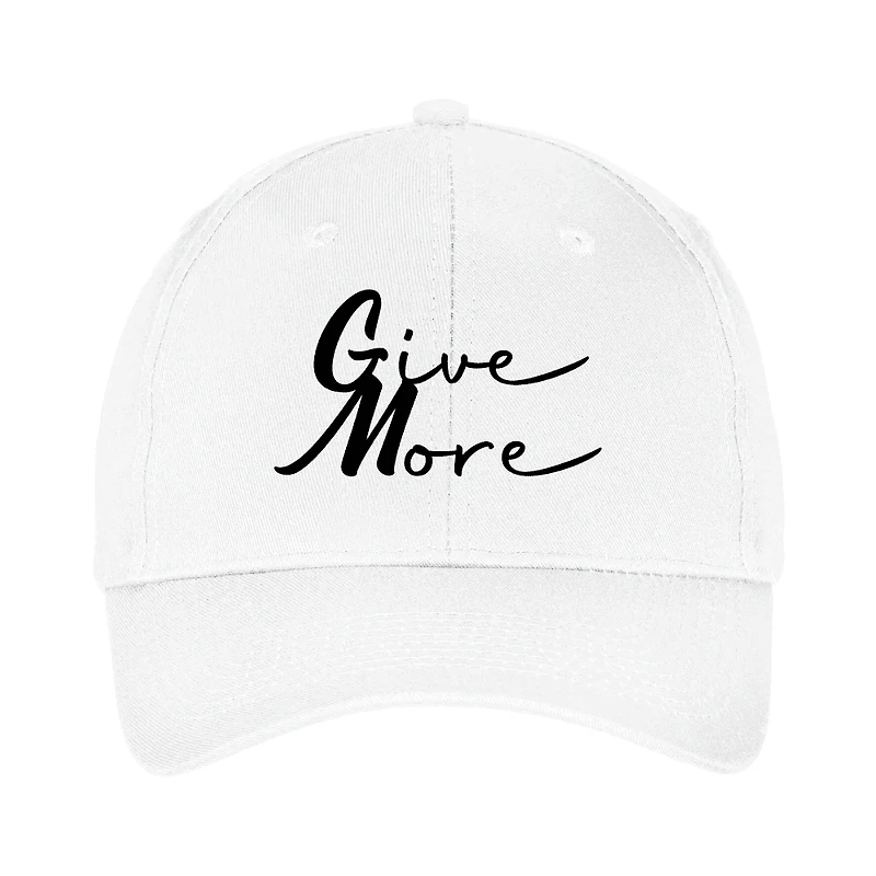 ATC 130 Give More Hat – White