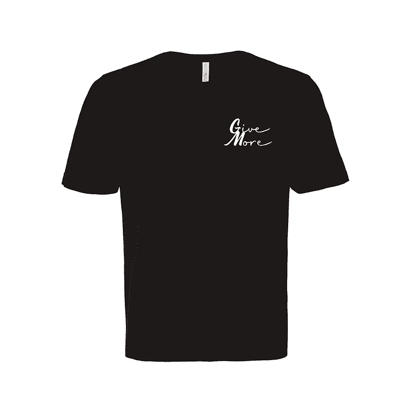 ATC8000 Give More Unisex Crewneck TShirt – 2 Lines