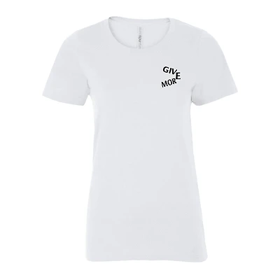 ATC8000L Give More Ladies Crewneck TShirt – Triangle