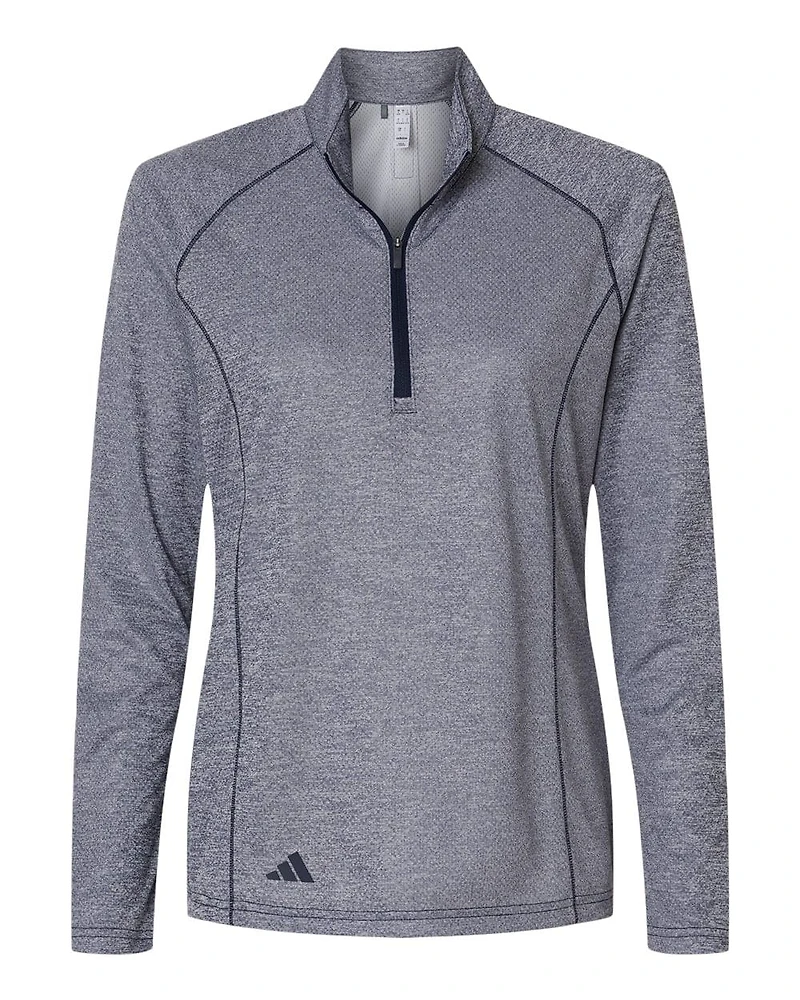 Women’s Space Dyed Quarter-Zip Pullover A594
