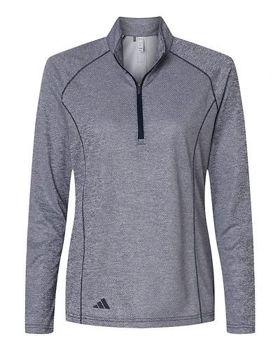 Women’s Space Dyed Quarter-Zip Pullover A594