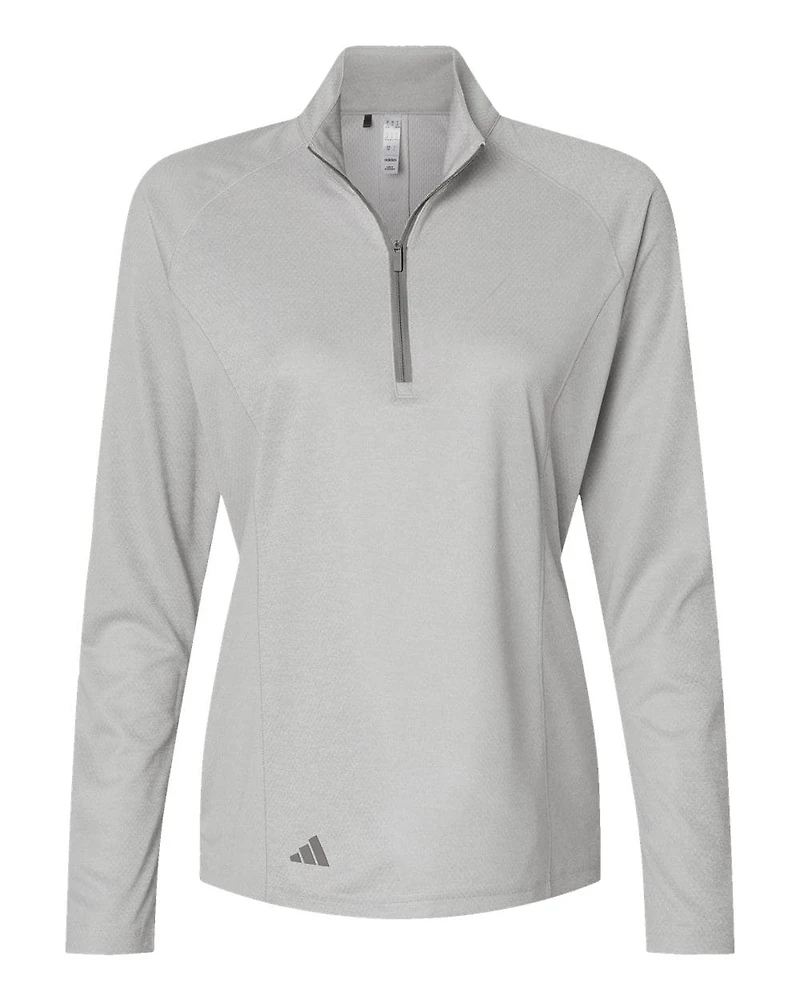 Women’s Space Dyed Quarter-Zip Pullover A594