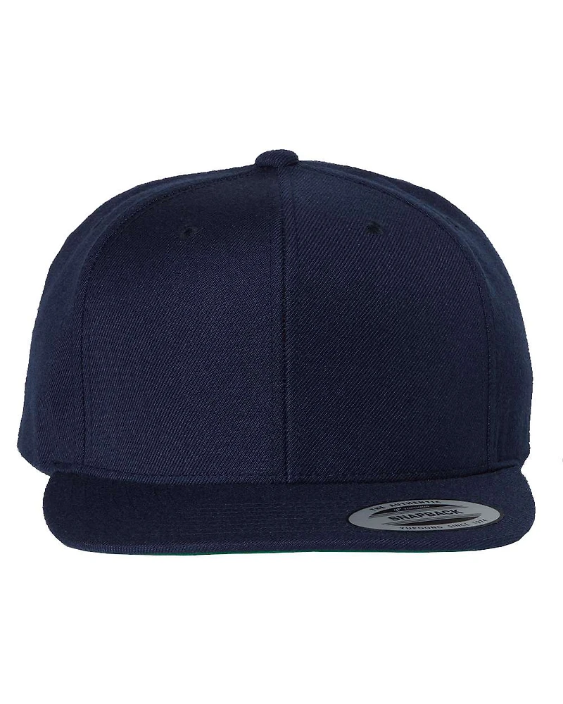 YP Classics Premium Flat Bill Snapback Cap 6089M