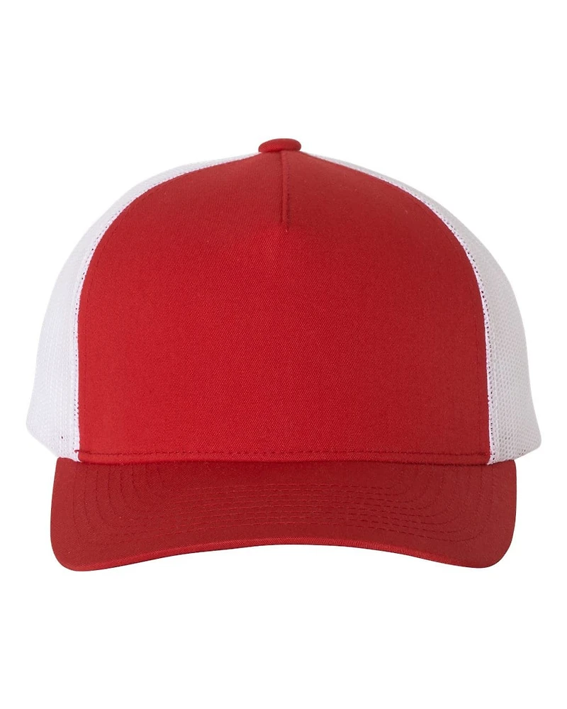 YP Classics Five Panel Retro Trucker Cap 6506