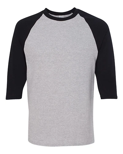 Heavy Cotton™ Raglan Three-Quarter Sleeve T-Shirt 5700