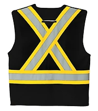 L01160 – Guardian – Mesh Hi-Vis 5 Point Tear Away Vest – Dual Sized