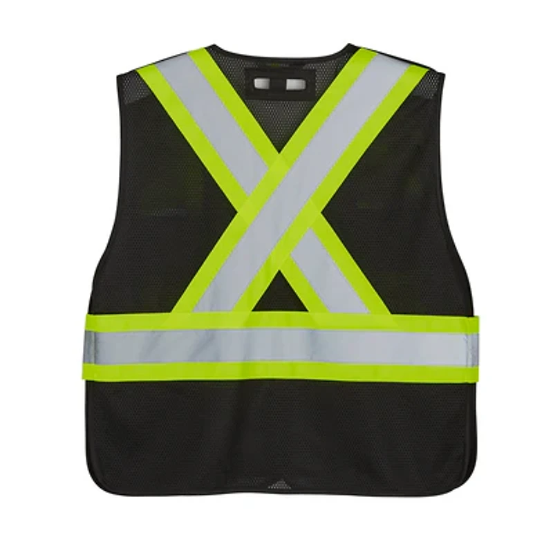 L01180 – Patrol – Mesh Hi-Vis 5 Point Tear Away Vest – One Size