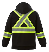 L00682 – Freedom – Hi-Vis Full Zip Hooded Sweatshirt