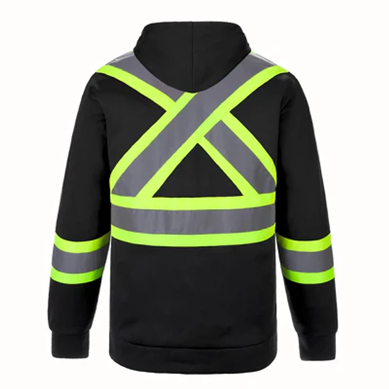 L01375 – Long Haul – Hi-Vis Pullover Hooded Sweatshirt