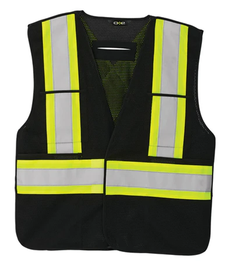 L01160 – Guardian – Mesh Hi-Vis 5 Point Tear Away Vest – Dual Sized