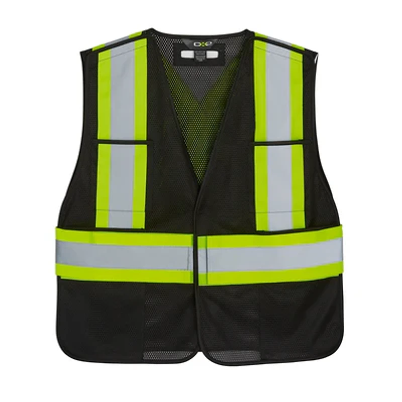 L01180 – Patrol – Mesh Hi-Vis 5 Point Tear Away Vest – One Size