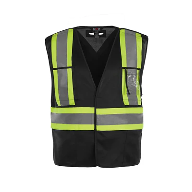 L01170 – Protector – Tricot Hi-Vis 5 Point Tear Away Vest – One Size