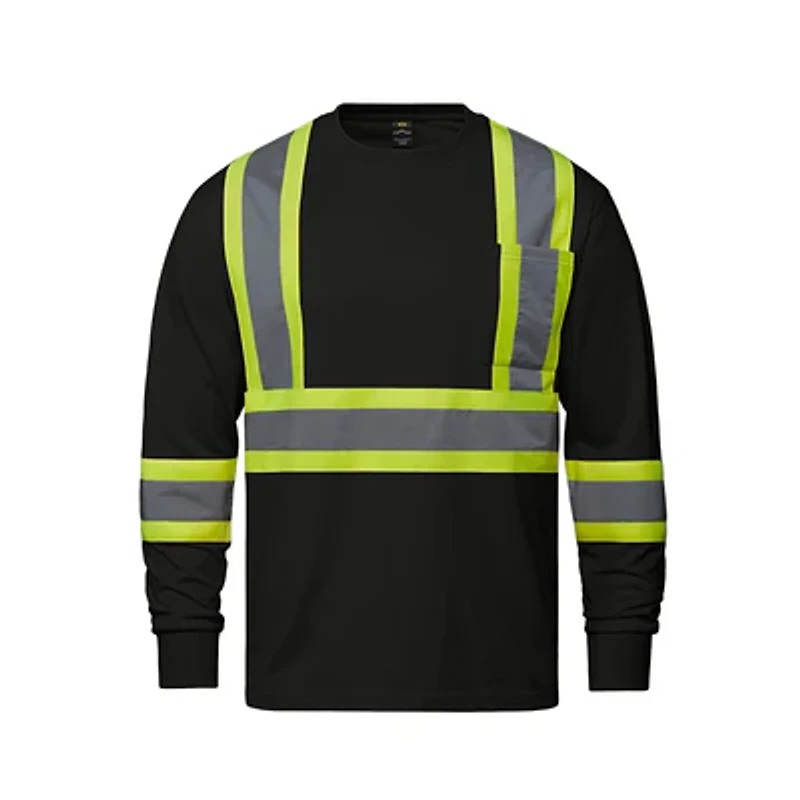 S05995 – Paramount – Cotton Long Sleeve Hi-Vis T-Shirt