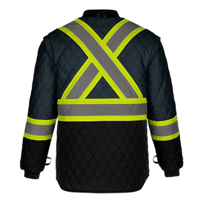 L01275 – Kenworth – 5in1 Hi-Vis Parka with Detachable Hood