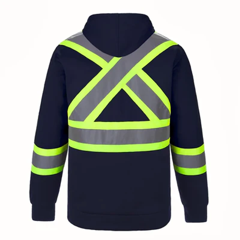 L01375 – Long Haul – Hi-Vis Pullover Hooded Sweatshirt
