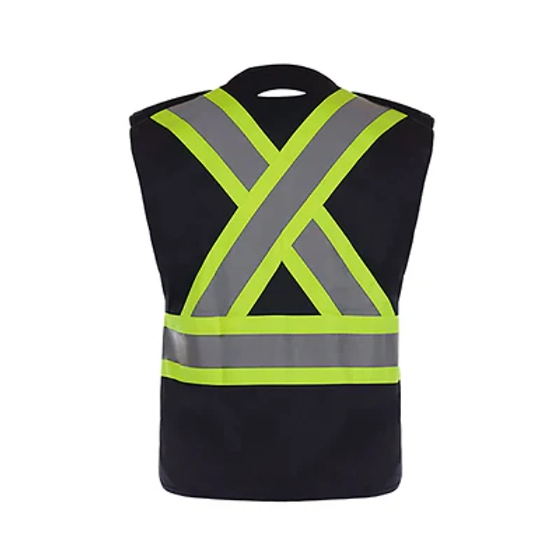 L01170 – Protector – Tricot Hi-Vis 5 Point Tear Away Vest – One Size