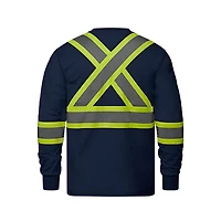 S05995 – Paramount – Cotton Long Sleeve Hi-Vis T-Shirt