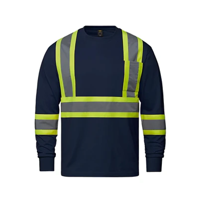 S05995 – Paramount – Cotton Long Sleeve Hi-Vis T-Shirt