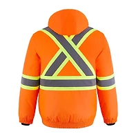 L01277 – Peterbuilt – Hi-Vis 3 in 1 Bomber Jacket with Detachable Hood