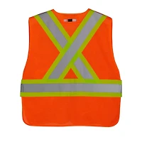 L01180 – Patrol – Mesh Hi-Vis 5 Point Tear Away Vest – One Size