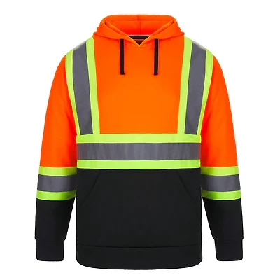 L01375 – Long Haul – Hi-Vis Pullover Hooded Sweatshirt